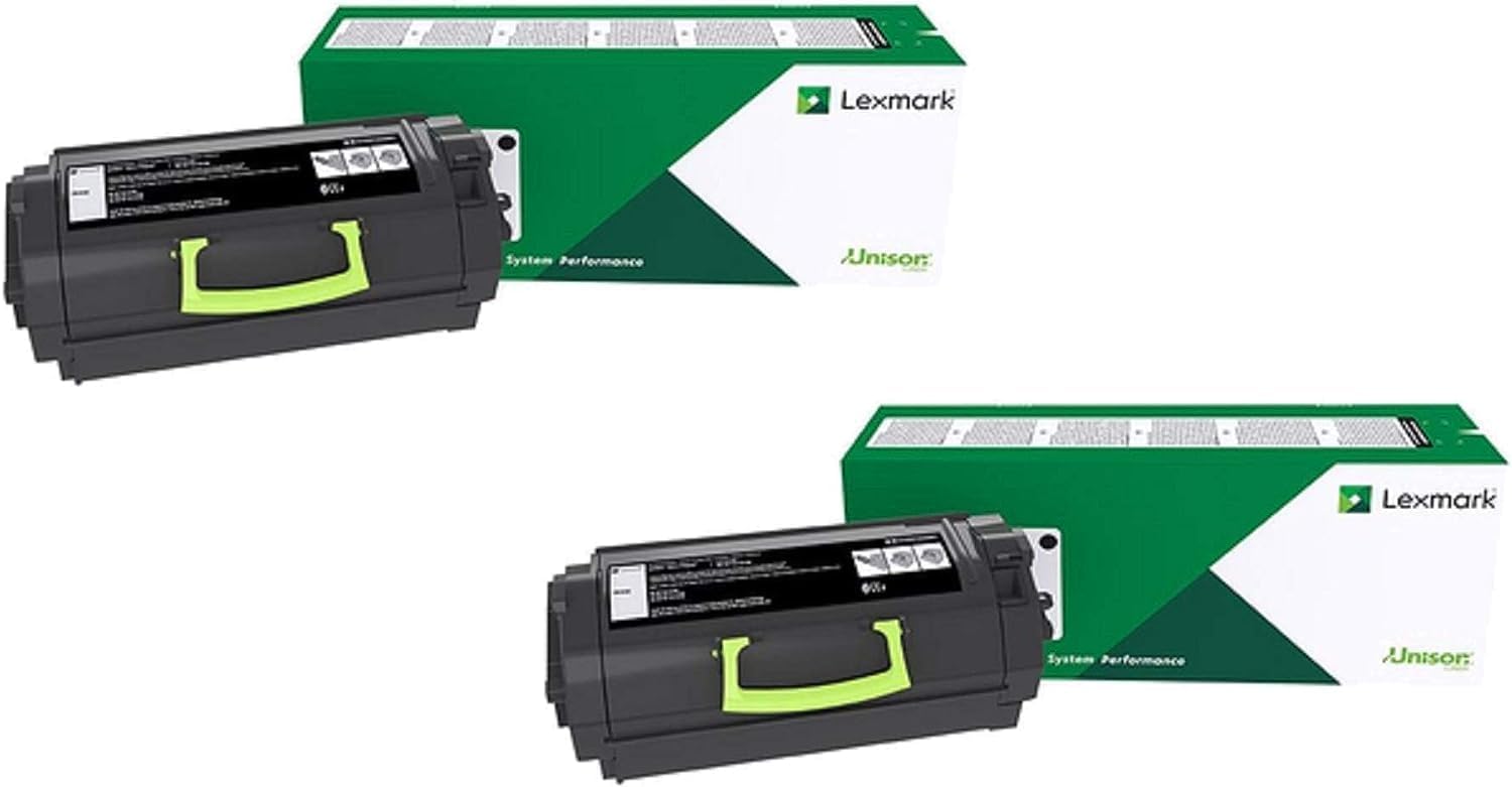 Lexmark 501H (50F1H00) High Yield Toner Cartridge 2-Pack