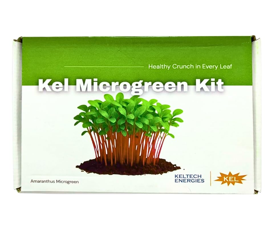 Image of DIY Microgreen Growing Kit with Seeds, Growing Media and Grow Bag, Harvest in 7-10 Days