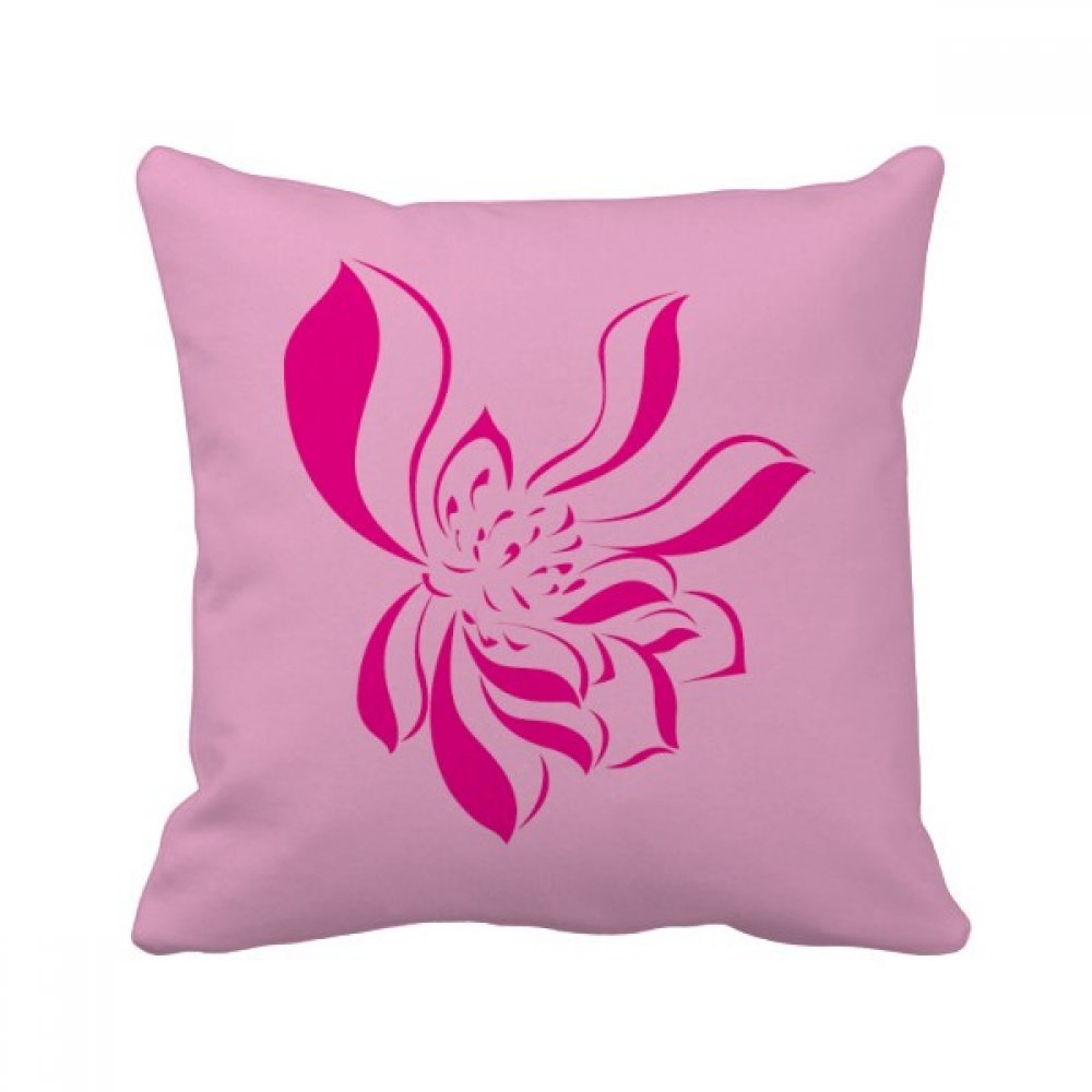 Rose feuille de lotus coussin de fleur comme cadeau idéal pour une crémaillère ou un anniversaire