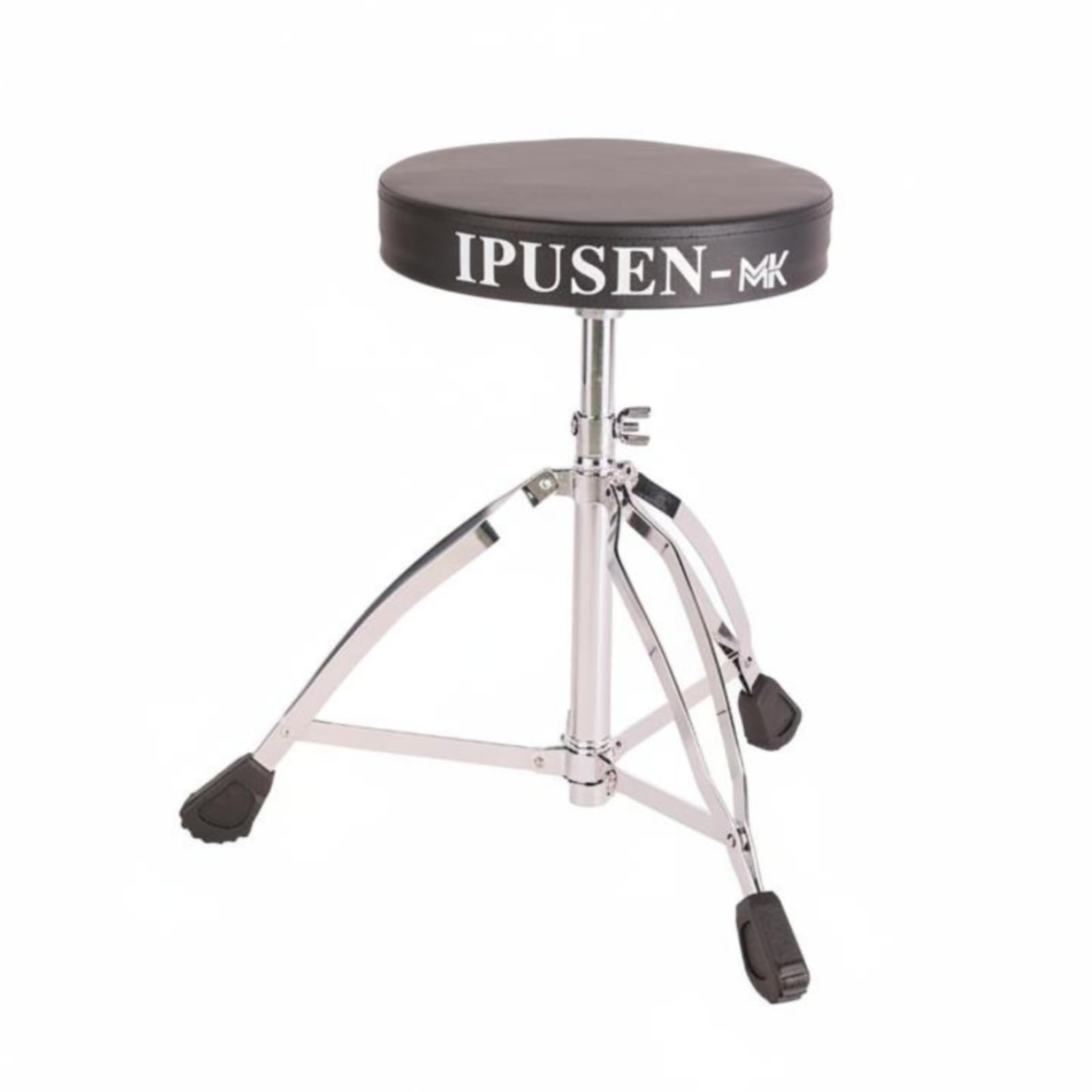 Taburete de Batería Ajustable Ajustable Trono de Batería Asiento Tipo Sillín Banco Tambor Hidráulico para Niños, Ensayo, Taburete De Batería De Doble Pata