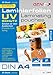 Produktbild Genie Laminierfolien (DIN A4; mit UV Schutz; 125 Micron; UV beständig - schützt vor Strahlung) 25er Pack
