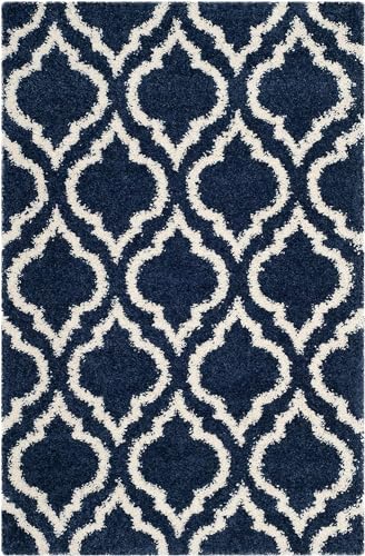 Image of Present Carpet for Room, Shaggy Rugs Fluffy Carpets, Indoor Modern Plush Area Rugs for Living Room Bedroom Kids Room, ETC Pattern 2, Size 4x6 feet