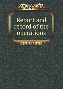 Paperback Report and record of the operations Book