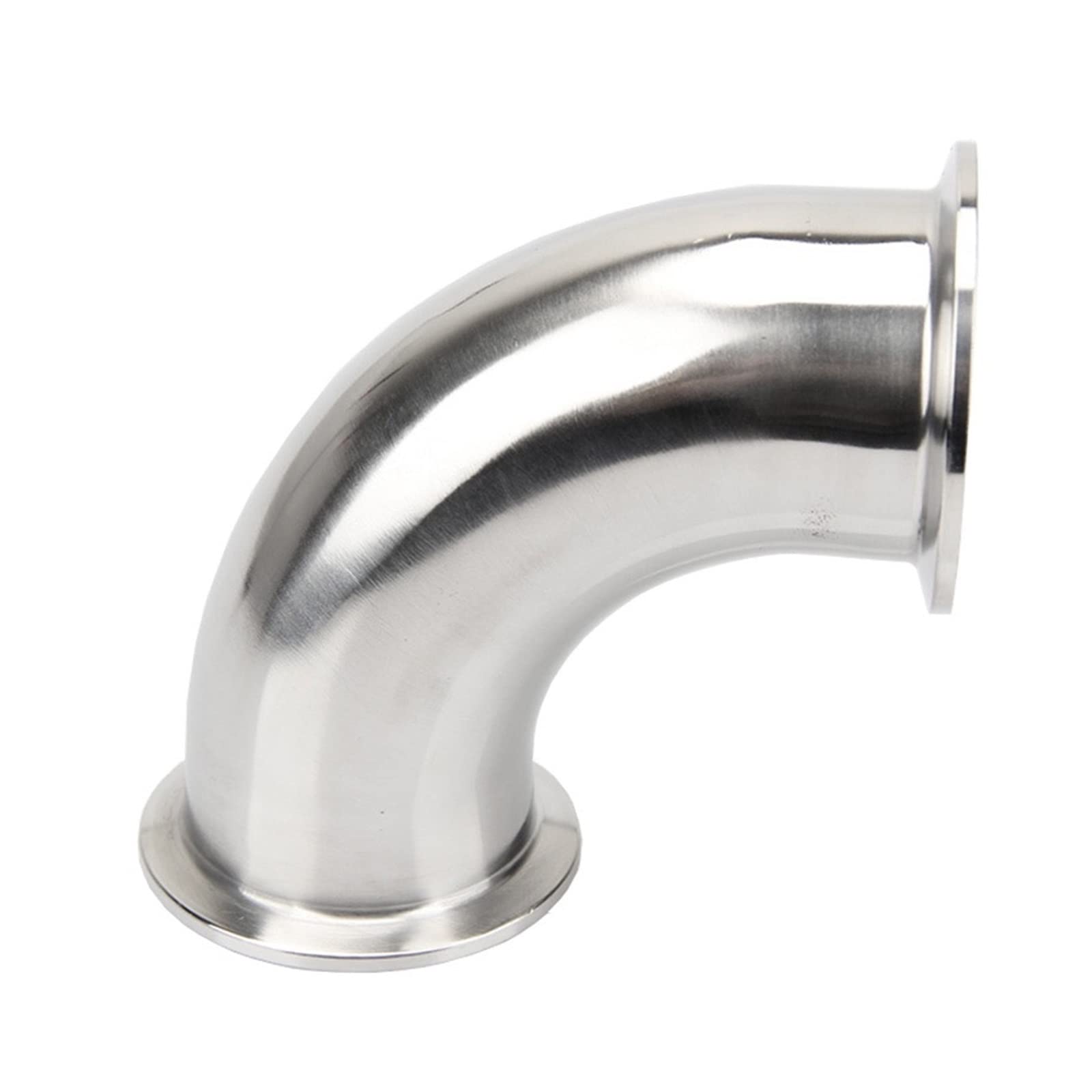 3/4" 1” 2” 3“ 4" 19mm-102mm Pipe OD Tri Clamp Ferrule OD 90 Degree Elbow Pipe Fitting Stainless Steel 304 Cheerfully (Size : 57mm x Ferrule 77.5)