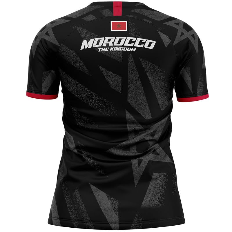 Maillot Maroc MC-212 Femme Football Drapeau marocain