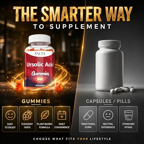 VAITE Ursolic Acid Vegan Gummies