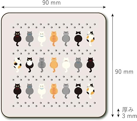 コースター 7匹の猫 あしあと 同柄5点セット イラスト かわいい 動物 キッチン用品 Ed94spq0a3 Roomsinmadrid Com コースター 7匹の猫 あしあと 同柄5点セット イラスト かわいい 動物 キッチン用品 Ed94spq0a3 Roomsinmadrid Com