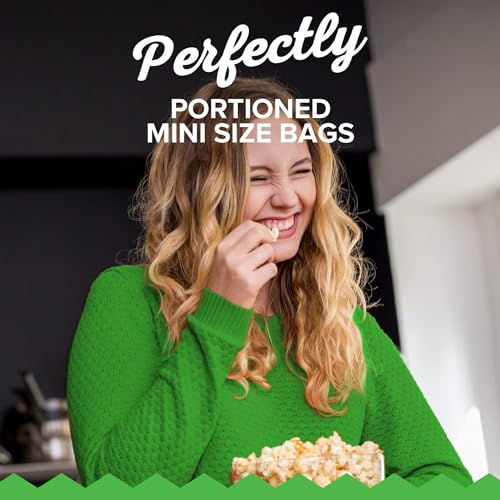 Avocado Oil & Sea Salt Microwave Popcorn - Gourmet Snack Pack of 12 Mini Bags (1.2 oz Each) | No Artificial Preservatives + Create Sticker - image 4