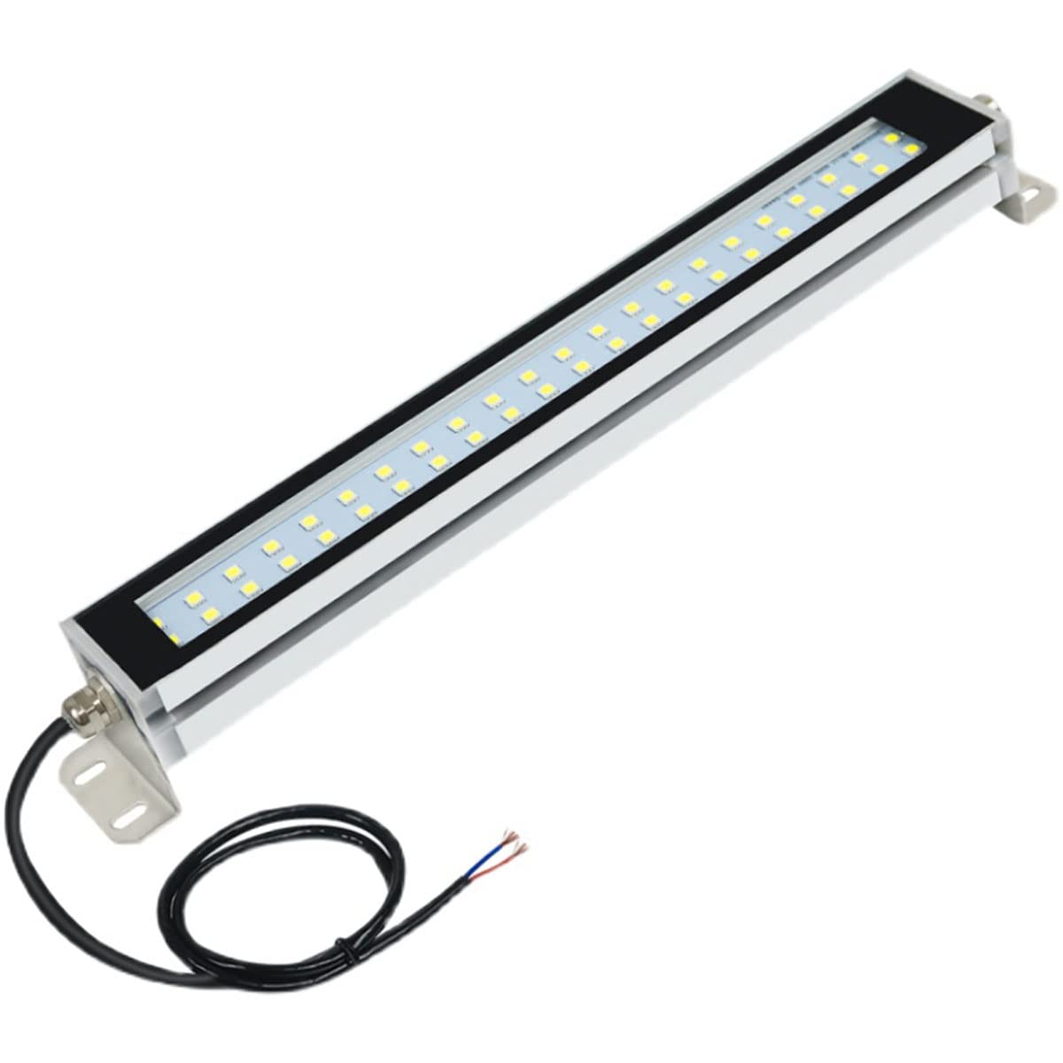 Tube Lumineux LED pour Machine CNC 5~40 W IP67 en Aluminium Antidéflagrant/éclairage Intérieur De Machine Industrielle avec Lumière pour Fraiseuses CNC, Etc.(Size:40W,Color:110-220V)
