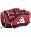 adidas Defender II Duffel Bag (Small), University Red, 11.75 x 20.5 x 11-Inch