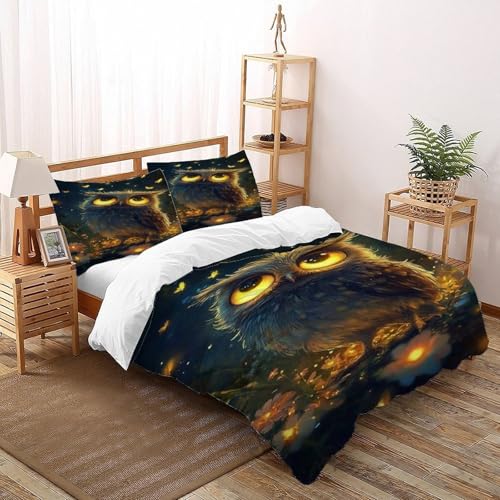Housse de couette 3D microfibre de qualité supérieure avec taies d'oreiller - 2