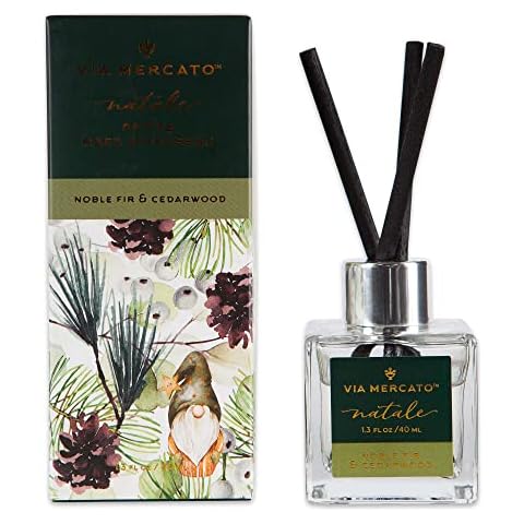 Via Mercato Natale Winter Woods Holiday Collection, Diffuser, 1.3 Fl oz, Noble Fir & Cedarwood Cover