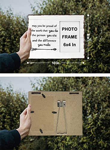 Fondcanyon May You Be Proud Of The Work That You Do Picture Photo Frame, Coworkers Thank You Appreciation Gifts Picture Frames,Retirement Gifts For Coworkers (4X6 Inch Photo)067-Xk-Yd Wall & Tabletop Frames #TOP3