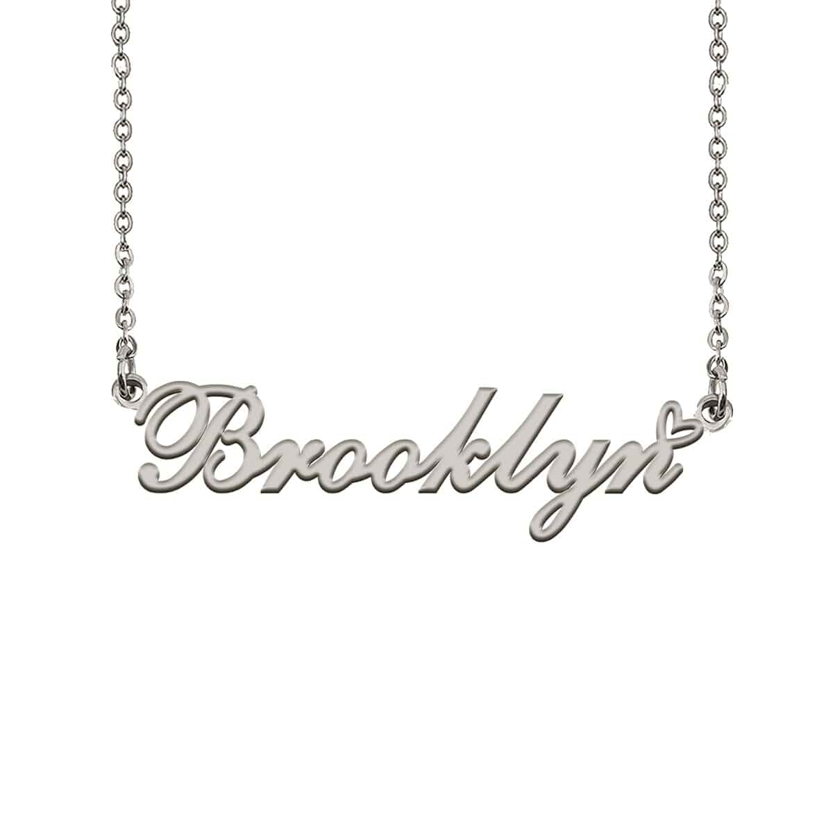 HUAN XUN Custom Name Necklace for Women Stainless Steel Customized Jewelry 18k Gold Plated Nameplate Heart Pendant,Adjustable Delicate Chain,Personalized Gifts for Mother Day Christmas Birthday