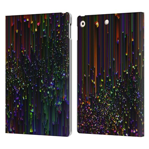 Étui iPad 10.2 résistant aux rayures avec rangement cartes motif Haroulita