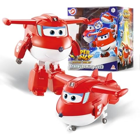 Super Wings Jett 2-in-1 Transformation Toy Cover