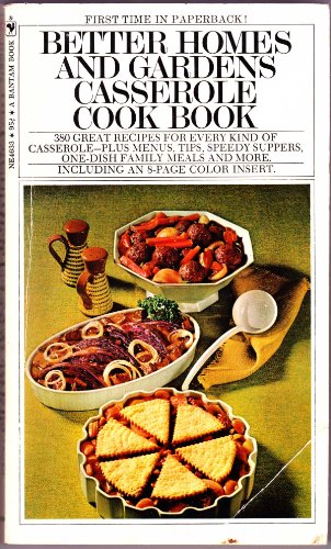 Better Homes and Gardens casserole cookbook 0552078549 Book Cover