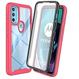XINNI Coque pour Motorola Moto G71 5G Antichoc Housse avec Protège écran, 360 Degrés Full Body Etui Solide Double Face Bumper Portable Transparent Housse XINNI Coque pour Motorola Moto G71 5G Antichoc Housse avec Protège écran, 360 Degrés Full Body Etui Solide Double Face Bumper Portable Transparent Housse