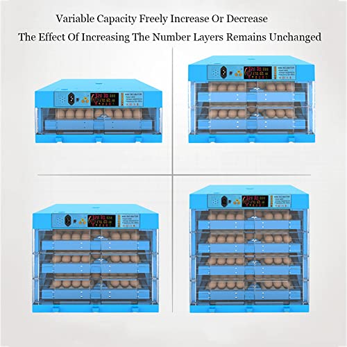 WONOOS Inkubator Brutmaschine Inkubator, Digital Automatic Hatcher Brutkasten Für Hühner, Enten, Gänse Und Tauben,Four… – Bild 6
