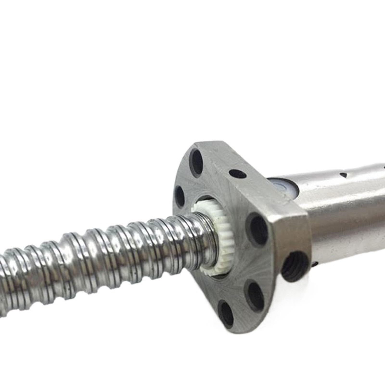 Zestaw śrub kulowych, SFS1210 C7 Nakrętka kołnierzowa z walcowaną śrubą kulową BK10 Końcówki BF10, wiele rozmiarów(738mm 29.06" long)