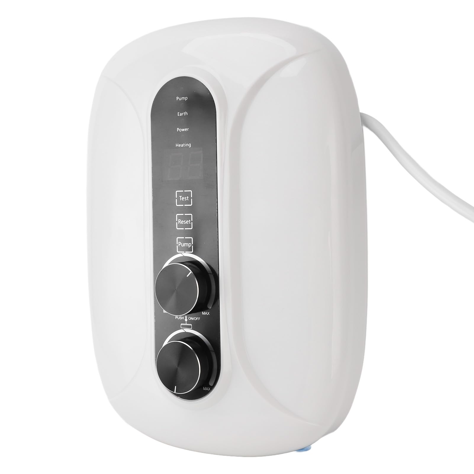 Calentador de Agua Eléctrico sin Tanque 5500W Pantalla LED 220V
