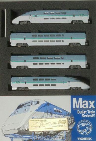 鉄道模型 JR E1系(Max)基本4両 メタルプレート付き! Amazon.co.jp: 鉄道模型 JR E1系 (Max) 東北上越新幹線 メタル