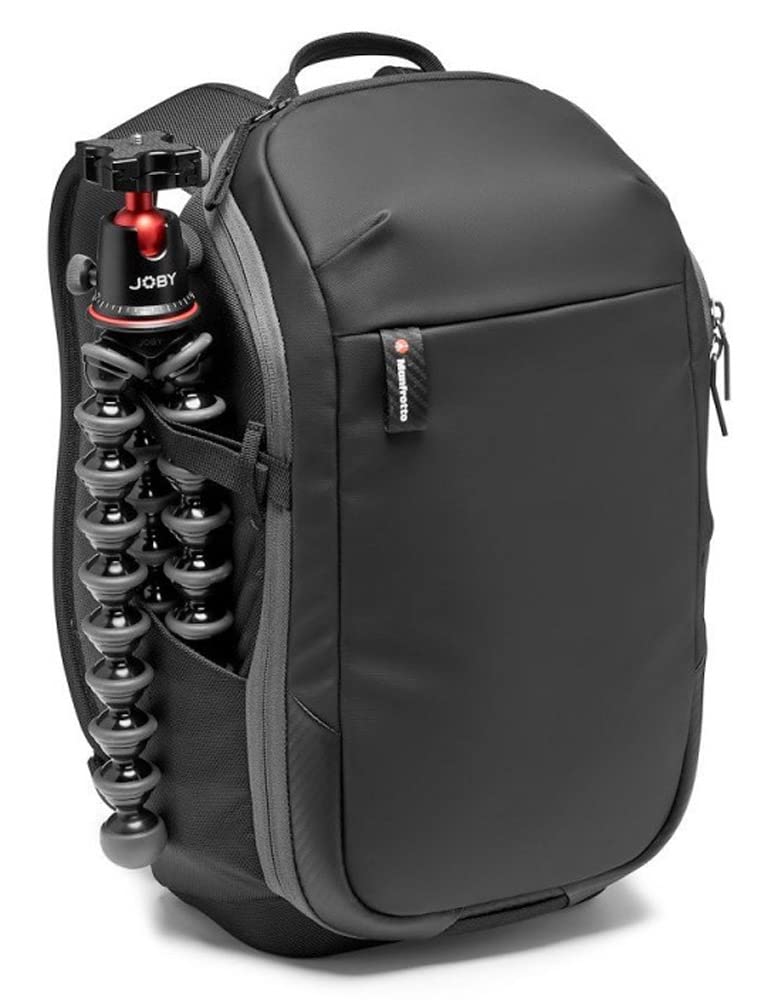 Manfrotto Advanced² Compact MB MA2-BP-C Zaino Foto/Laptop, per Mirrorless e Obiettivi Standard, Divisori Imbottiti Intercambiabili, Attacco per Treppiede, Tessuto Trattato