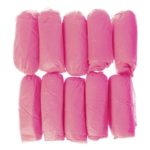 huyiko - Cubrezapatos Desechables, 100 Piezas, para Suelo de Limpieza Interior