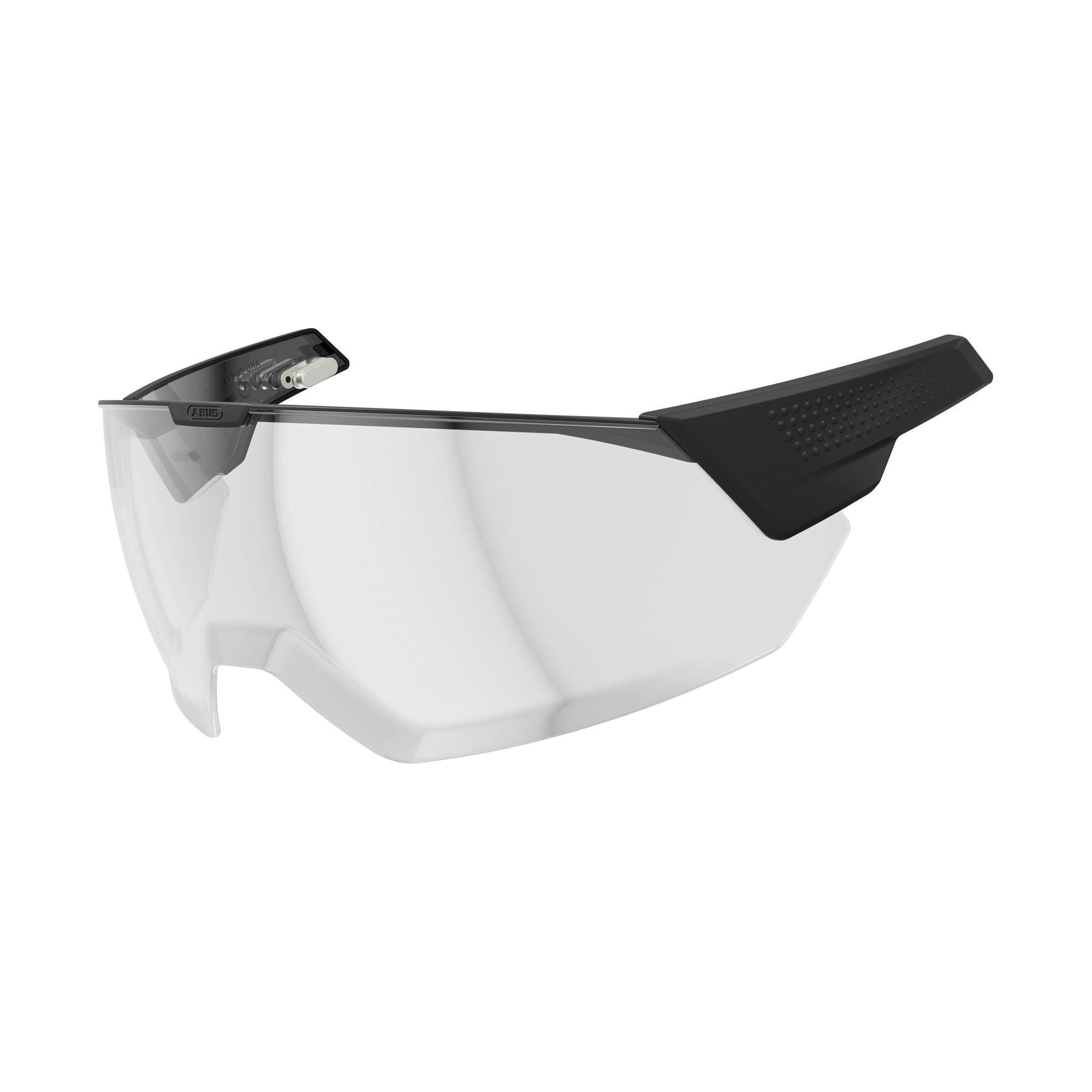 ABUS MagneticVisor do kasku rowerowego HYP-E – oraz warianty ACE i BL.ACE – magnetyczny wizjer do kasku chroni przed wiatrem i warunkami atmosferycznymi – akcesoria do kasku rowerowego – rozmiar S/M,