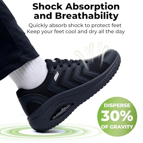 Image of AOV Women Arch Support Walking Shoes Orthotic Sneakers for Plantar Fasciitis Foot and Heel Pain Relief Tennis Shoes