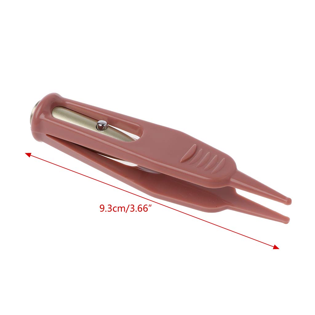 Baby Reinigung Pinzette Ohr Nase Reiniger Entferner Kunststoff LED Licht Pinzette Körperpflege Baby Nase Dig Booger Clip Sauber