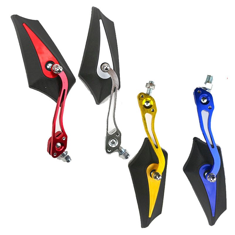 Espejo retrovisor universal para motocicleta espejo lateral para scooter 1 par 3