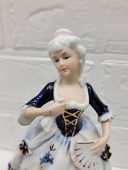 Demain/ドマン　オルゴール　美女　陶器製　インテリアフィギュリン Amazon | Demain ドマン オルゴール 陶器人形 婦人 曲目