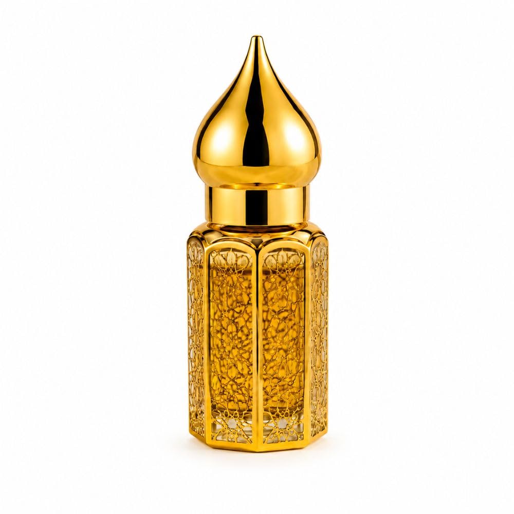 Solavea Green Oud Attar Perfume Oil for Men & Women | Premium Arabic Fragrance | Alcohol Free Long Lasting Concentrated Attar | Luxury Roll On Perfume with Oud, Rose & Musk Notes | 6ml-image-49