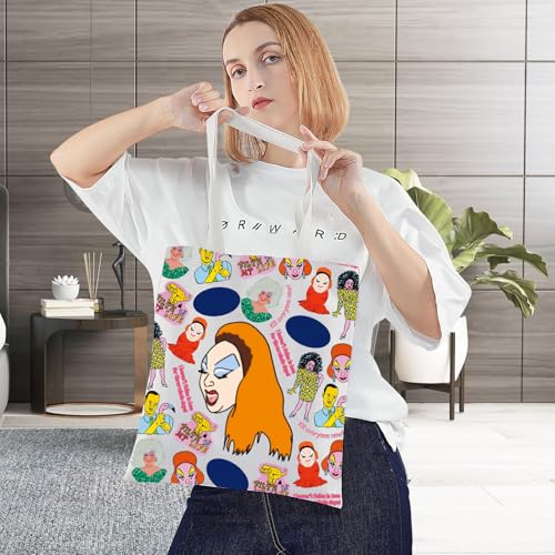 BWWKTOP Bolso Tote Drag Race para Mujeres miniatura 2