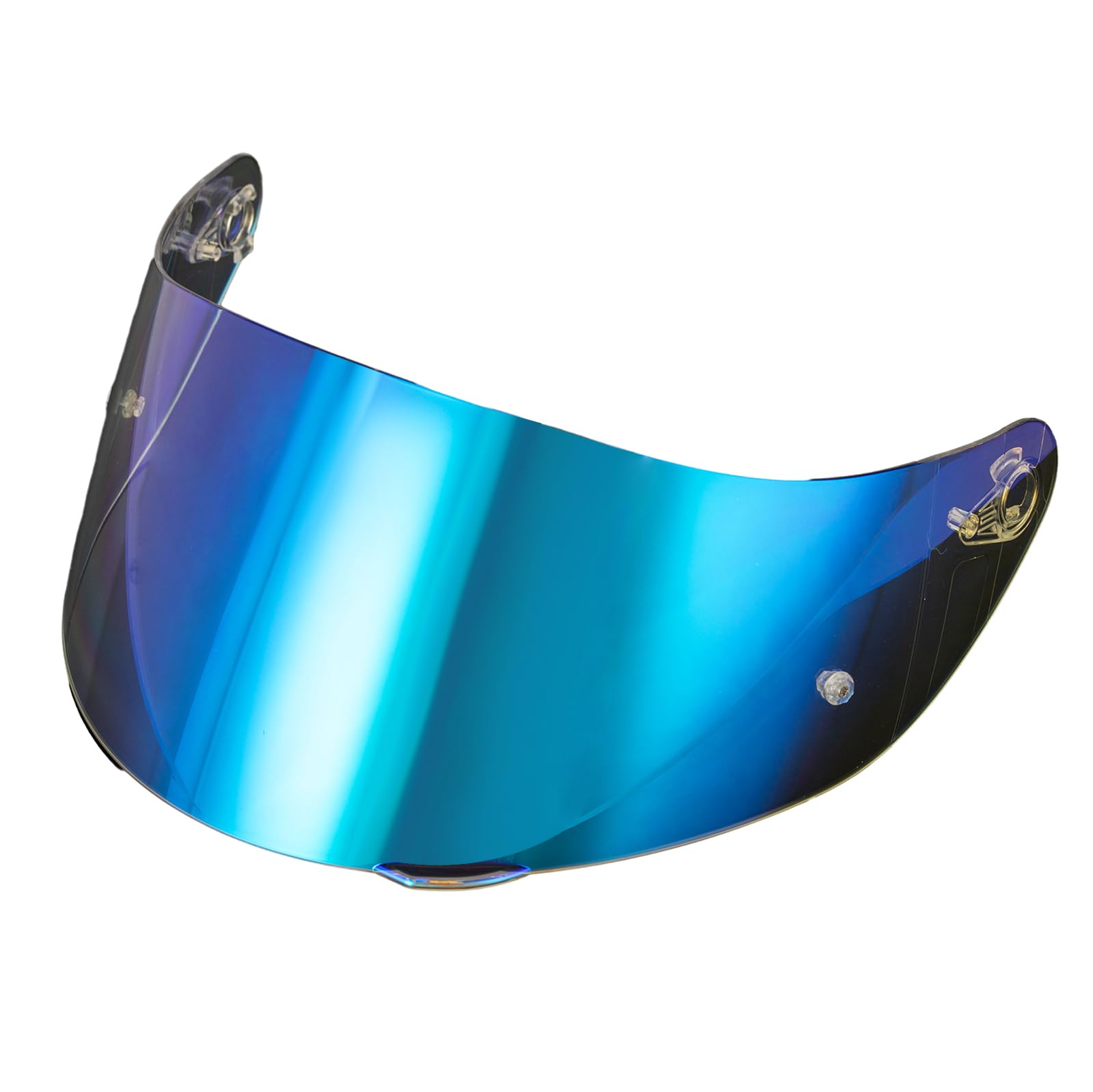 Soman K1S / K5 / K5S / K3 SV / K1 Visor Replacement, Fits Helmets with GT2 GT4 Hinge, Tinted Face Shield Anti-Scratch UV Protection Aftermarket (Transparent Revo Blue)