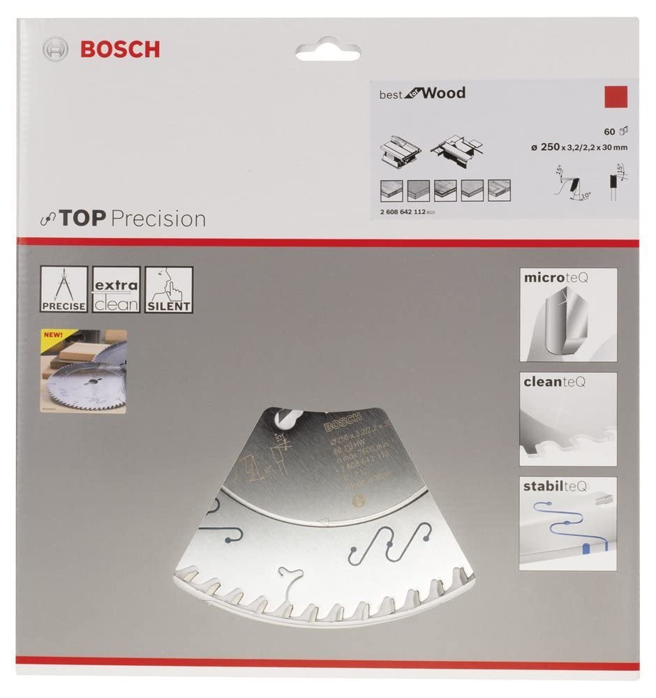 Bosch Profesional TARCZA PILARSKA BS WO S 250x30-60