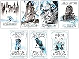 By Brandon Sanderson (The Mistborn) 7 Books Collection set: The Final Empire, The Well Of Ascension, The Hero Of Ages, Alloy Of Law, SHADOWS OF SELF, The Bands Of Mourning & The Lost Metal