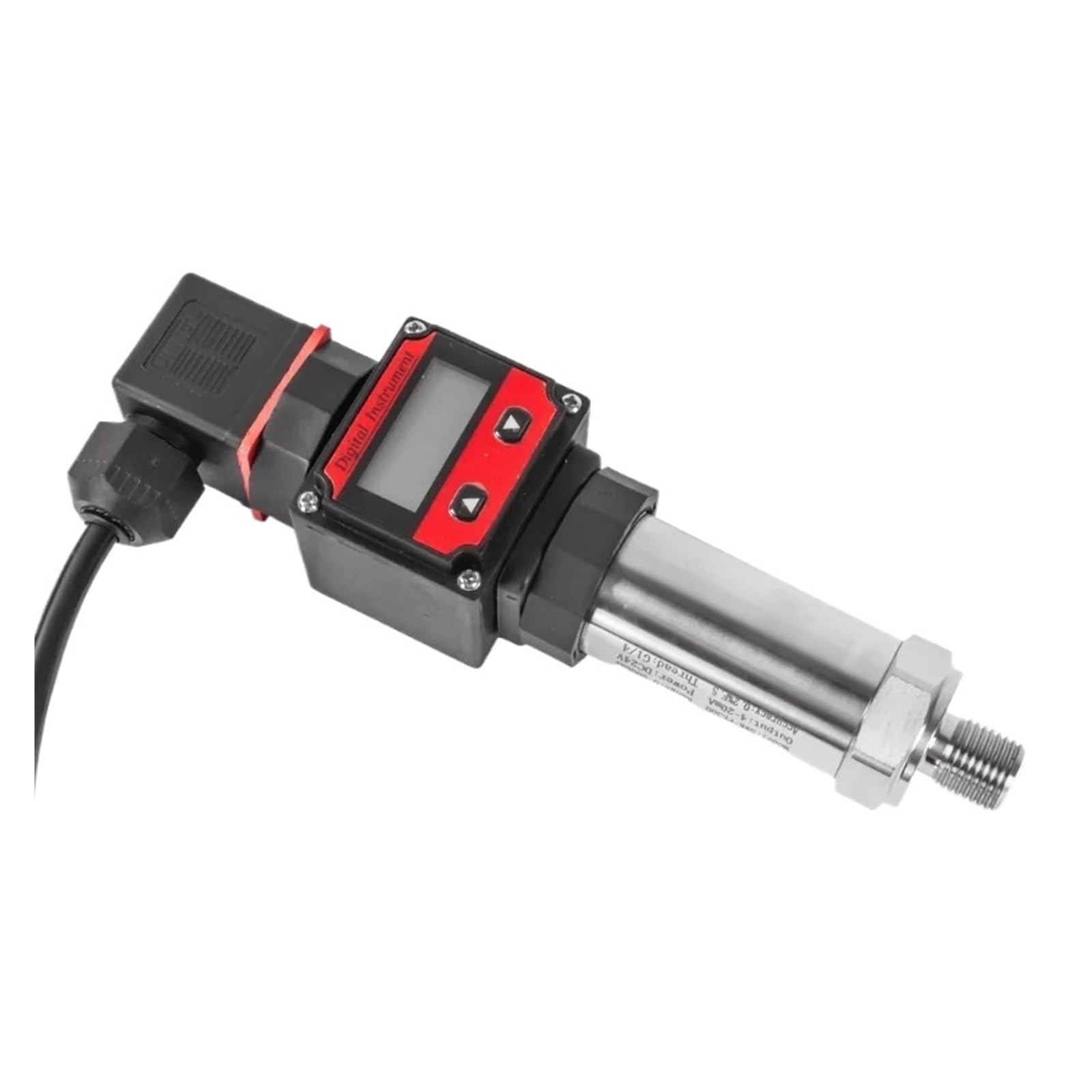 MXXDMOPD LCD Display Digital Pressure Transmitter 0-0.16Mpa .25Mpa .4Mpa Hydraulic Sensor M20*1.5 Transducer(Led Rs485,0-10Mpa)
