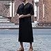 Arab Costume for Men Monk Robes Men's Muslim Robe Abaya Mens Thobe Nightshirt Dress Thobes Sarong Nightgown Clothes Djellaba Hooded Arabia Long Sweatshirt Kaftans Cotton Kaftan Black
