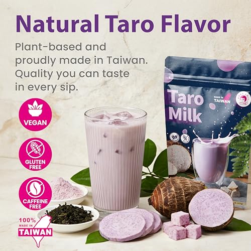 Té en polvo sabor taro 1.1 libra miniatura 4