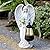 VChymm Solar Angel Outdoor Garden Decor Statues – 13.2 inches Solar Outdoor Sculptures for Outside Yard Art Patio Balcony Front Lawn Ornaments Gifts for Mom Grandma Women