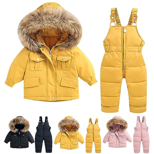Girls Snowsuit Ski Suit Pants Jacket Waterproof Snowbibs For Boys Girls Raincoat with Ski Bib Girls