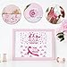 Rngmsi UV DTF Cup Wrap - 8 Sheets Breast Cancer Awareness UV DTF Cup Wraps for 16 oz Pink Ribbon UV DTF Wraps Personalized Uvdtf Decals Transfer Stickers for Glass Cups DIY Wood Crafts