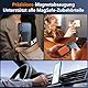 Fin2feel Magnetische für Samsung Galaxy S21 Hülle Kompatibel mit MagSafe, Stoßfest Kratzfest Anti-Fingerabdruck Matt Dünn Handyhülle für Samsung Galaxy S21 5G, Schwarz