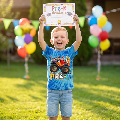 Image of Preschool Graduation Shirt for Kids Pre-K Grad Gifts for Girls Boys T-Shirt Top