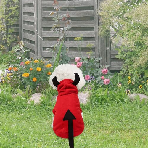 Disfraz de Diablo para Perros Halloween Talla S miniatura 6