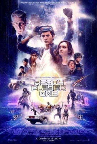 Amazon.co.jp: 映画ポスター レディプレイヤーワン READY PLAYER ONE 9
