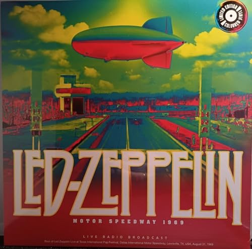 Motor Speedway 1969-Blue Transparent Vinyl, 12 Inch Sleeve