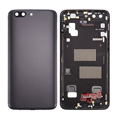 Coque arrière pour OnePlus 5 - Étui de remplacement noir en PC rigide